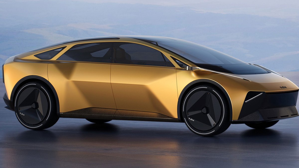 Kia reveals futuristic electric sports car concept - electric sports car