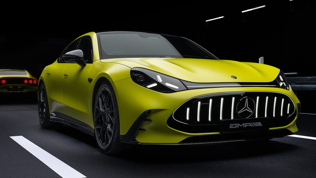 Mercedes-AMG EV Packs 1,153 HP and Fake V-8 Sound