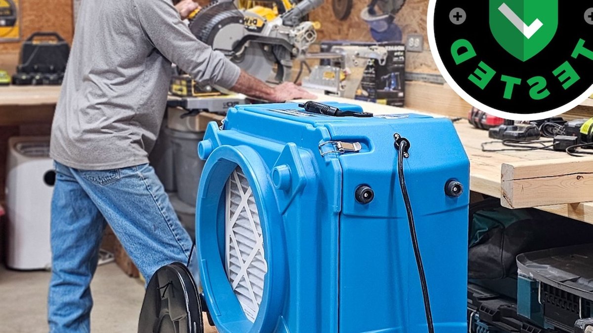 New Air Scrubber Tackles Jobsite Dust - air scrubber