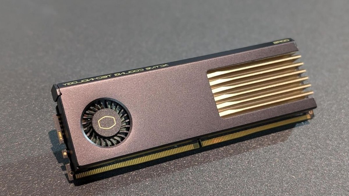 Cooler Master introduces active cooling DDR5 RAM kits Cooler Master introduces active cooling DDR5 RAM kits - active cooling ddr5