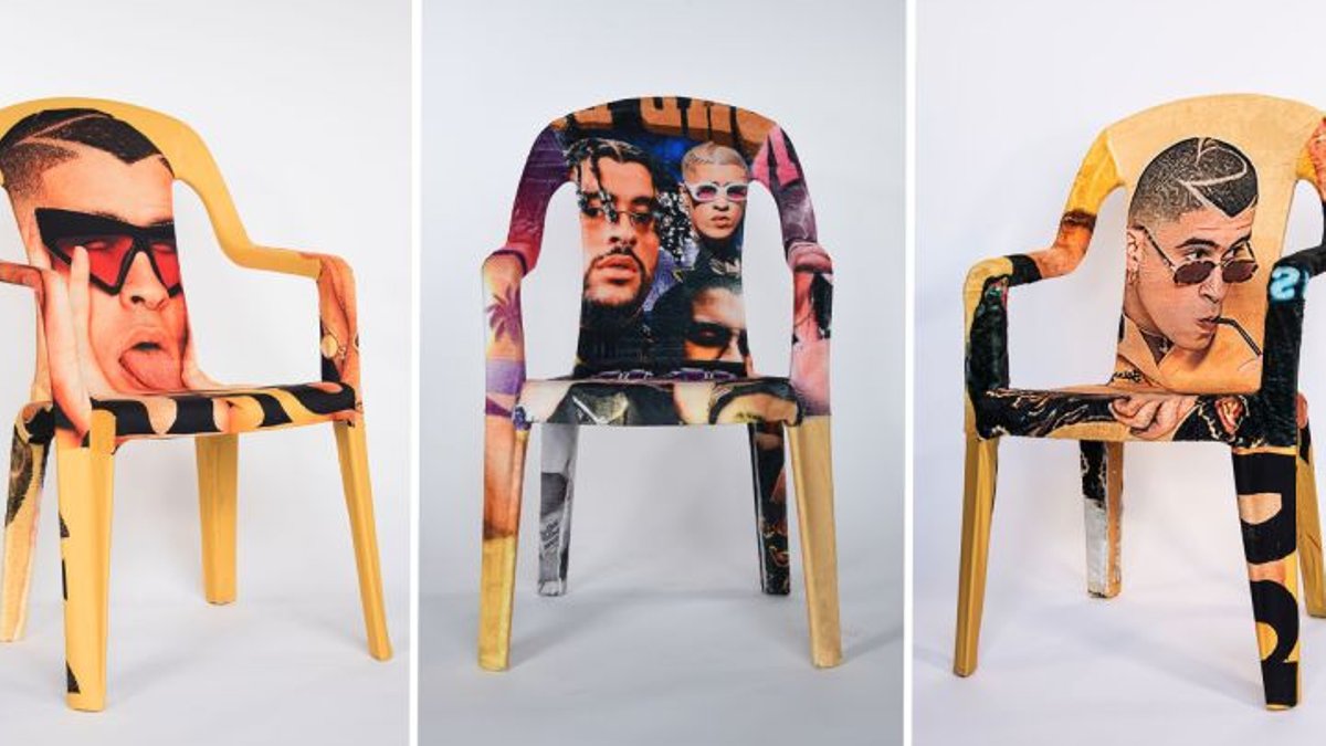 Bad Bunny chairs captivate art world