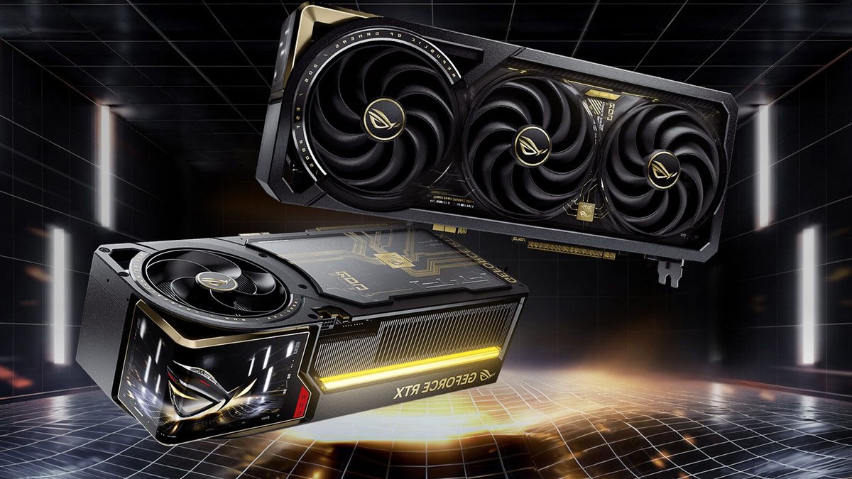 Asus debuts ROG Astral RTX 5090 curved AMOLED