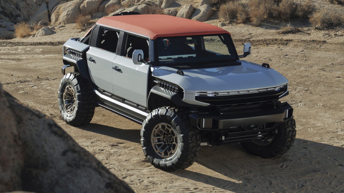 GMC unveils Hummer X concepts to challenge Jeep, Ford