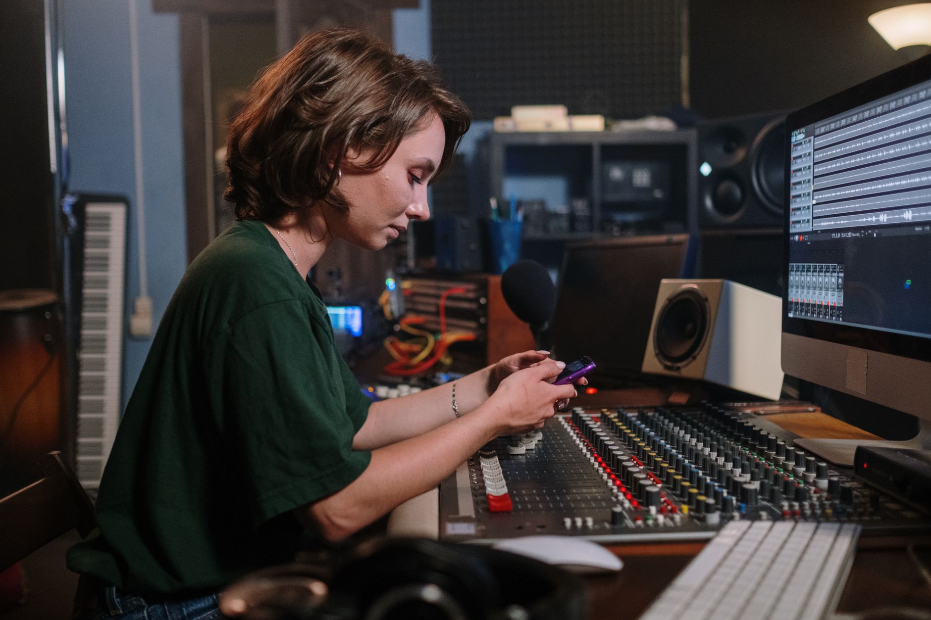 BETWEEN MIXING AND MASTERING