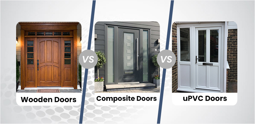 What is difference between upvc and composite doors