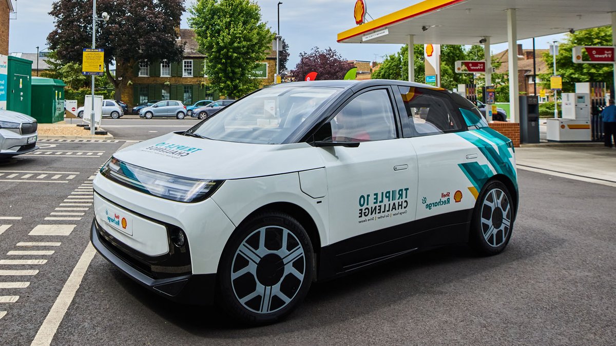 Shell reinvents small electric car with efficient concept - efficient electric car