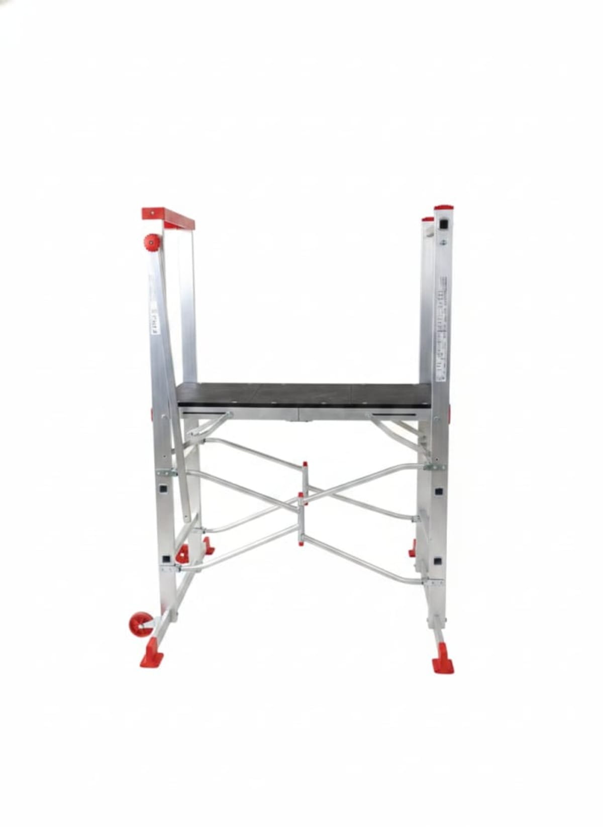 echafaudage Hailo - Échafaudage roulant aluminium 3m pliable - Vue 1