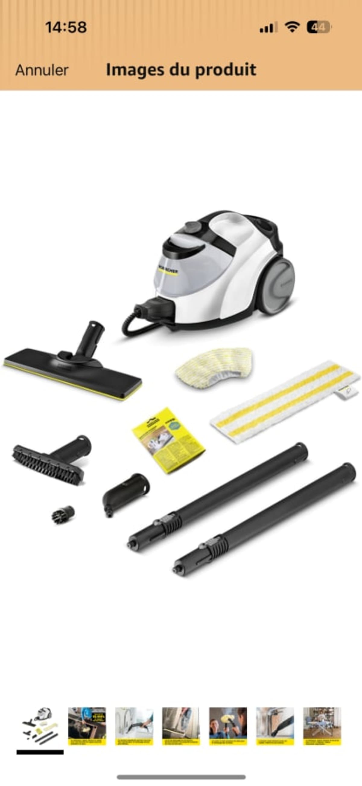 nettoyeur-vapeur Kärcher SC 5 - Nettoyeur vapeur Kärcher SC 5 2020 - Vue 1