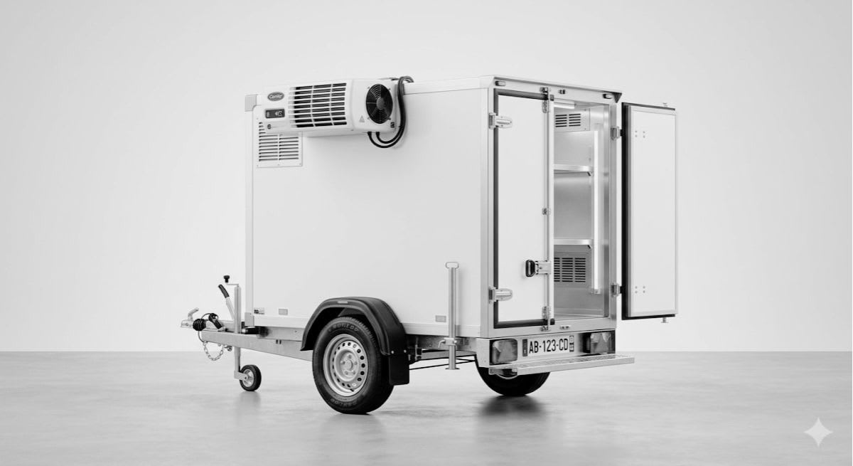 Remorque frigo isotherme 24m3 — Refrigerado 2023