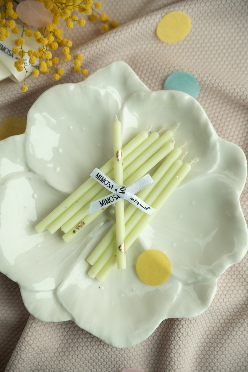 Bougies bento 10 cm - droite