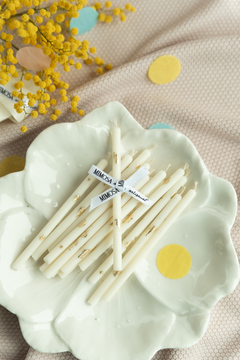 Bougies bento 10 cm - droite
