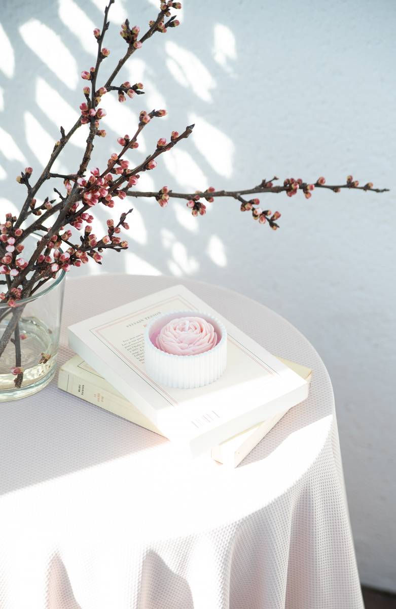 Bougie parfumée à la rose сollection "Voyage en Provence" photo 2