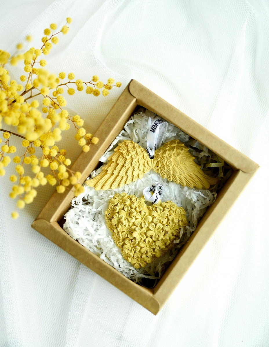 Lot de 2 plâtres parfumés