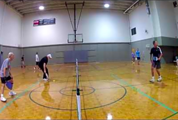 Athens, GA Pickleball Open Play 16.12.12 Lay Gym