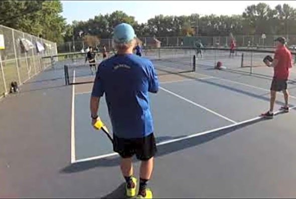 RR2 Larry &amp; Craig vs Matt &amp; Christopher - 5th Annual Pickleball in the Park Tournament