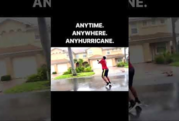 Anytime. Anywhere. AnyHurricane. PICKLEBALL.