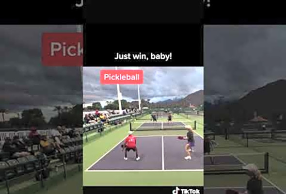If it works, it works. #pickleball #pickleballislife #sport