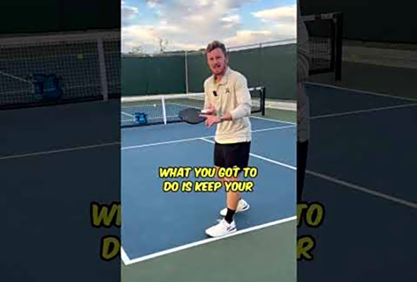 Simple Tip to Improve Your Third Shot Drop in #pickleball