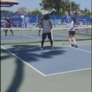 Game point: Great Offense (near court) &amp; Good Defensive Plan (back court).