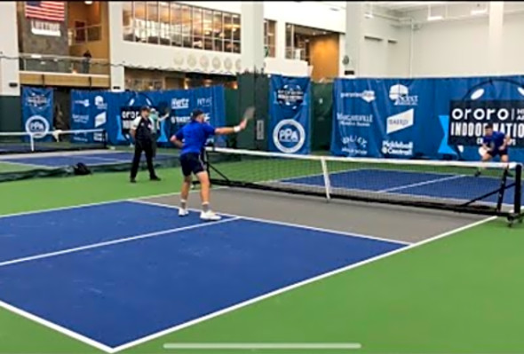 AJ Koller vs Anton Gudz - Mens Pro Singles - PPA Indoor National Championships