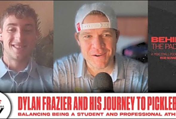 Dylan Frazier&#039;s Pickleball Future The Growth of College Pickleball - Behind the Paddle