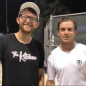Pickleball Men&#039;s Pro Doubles APP Boca Raton Kyle Yates and Austin Gridle...
