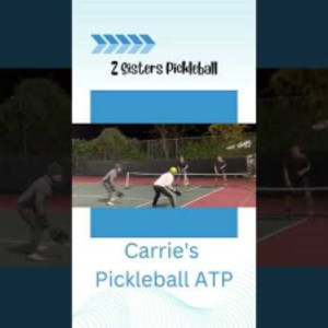 Can Carrie Hit the Pickleball ATP? WATCH! #shorts