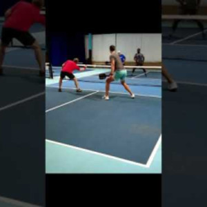 Great Defense and Shootout Point #shorts #pickleball #pickleballhighlights