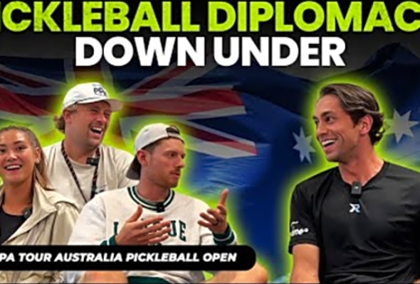 &quot;Can you stop body bagging Australians?&quot; - Zane shocked by the state of pickleball in Australia