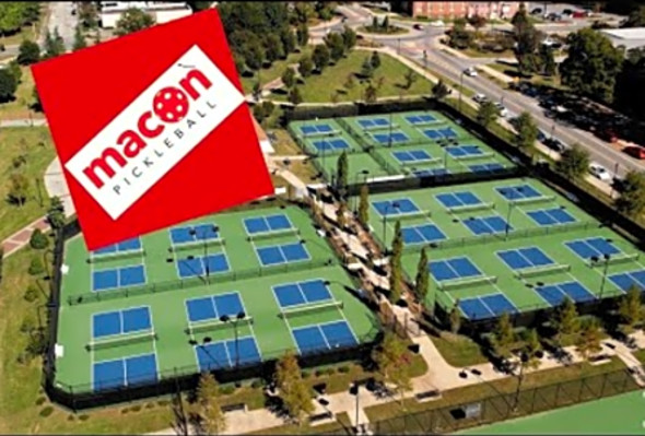 The Sounds of Macon Pickle Ball At Tattnall Square Pickleball &amp; Tennis Center