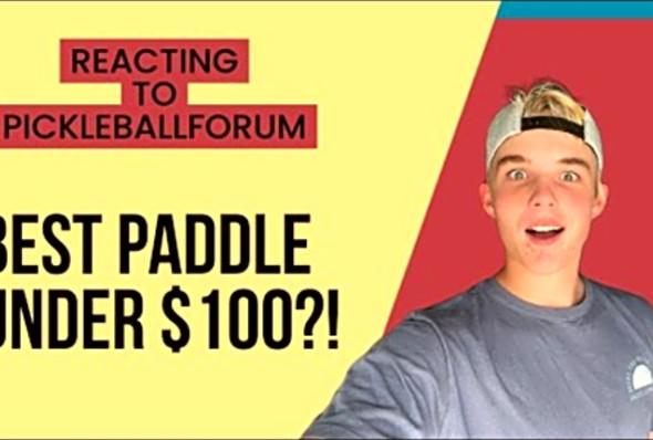 Reacting To Pickleball Forum