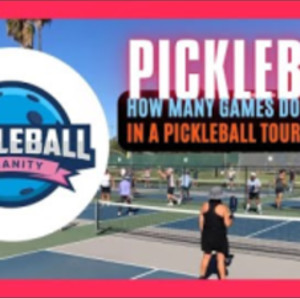 How many games do you play in a pickleball tournament? #PickleBall #shor...