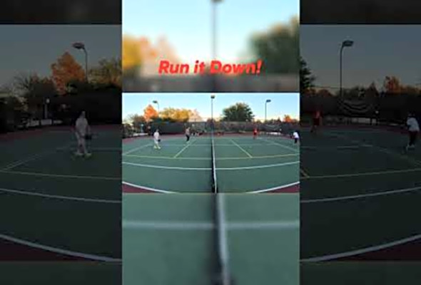 Run it Down! #pickleball #pickleballhighlights #highlights #shorts #thepickleballrunner