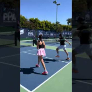 David Dobrik playing pickleball at the PPA Tour in Newport Beach #davidd...