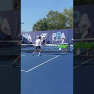 Singles pickleball: two of the best toe to toe - Zane Navratil vs Ben Johns