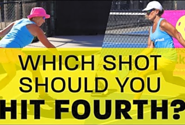 Which Shot Should You Hit Fourth in Pickleball?