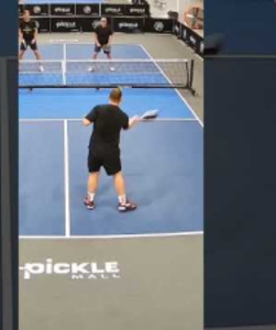 Wait for the incredible cross court winner #pickleball #atp #dink