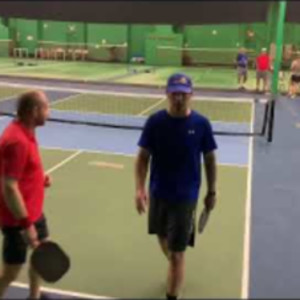 Fast pickleball men&#039;s doubles 4.5 game