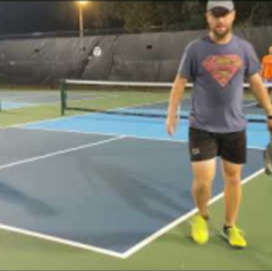 INTENSE TOP-SPIN HAND BATTLES! 4.0 Pickleball Rec Game at Midway Park in...