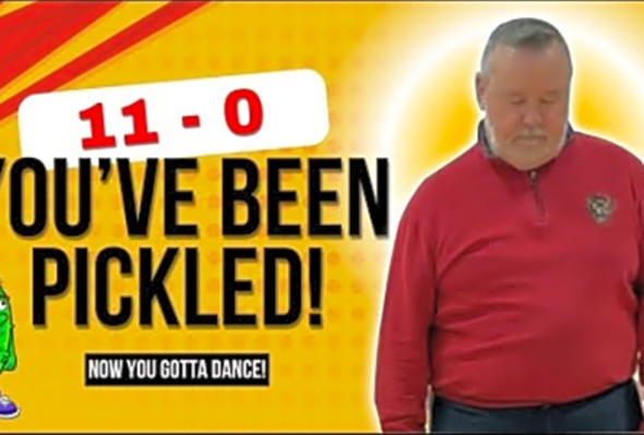 Got Pickled on the Pickleball Court 11-0? Shake it off and Do the Pickle!
