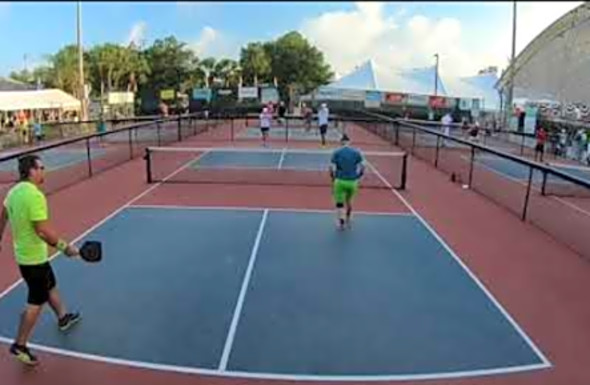 2018 Mintos US Open pickleball Championships MXDS 3.5 Emiliani/Lauridsen