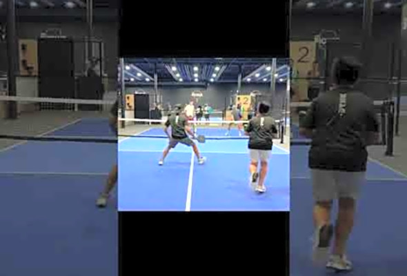 Is it worth it to dive for a pickleball?? Pickleball injuries? #pickleball #pickleballhighlights