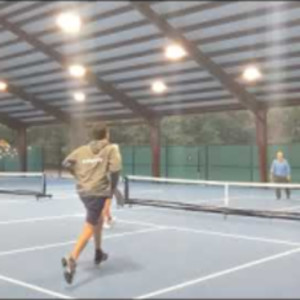 CRAZY BACKHAND SERVES! 4.5 Pickleball Rec Game at Litchfield, SC