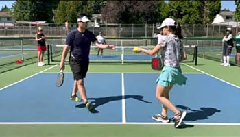 Delta Pickleball Tournament Dash &#039;n Smash 3.5 Bronze medal match