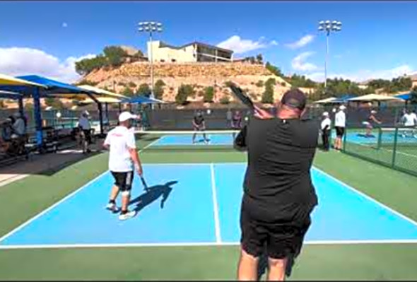 M3.5 Pickleball Gold Medal Match 55-59 Fall Brawl St George Utah