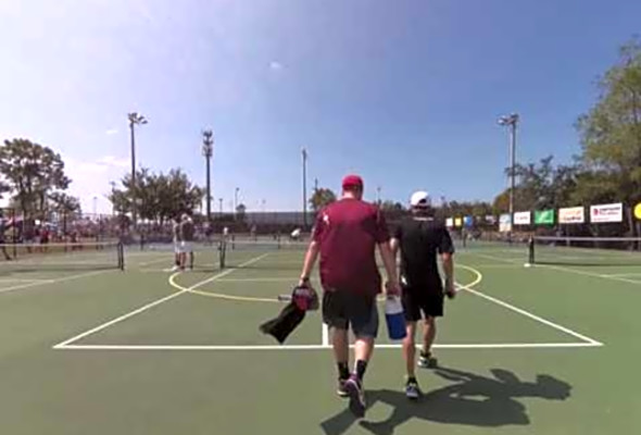Moorin/Zeilinga vs Hanisch/Wong 4.5 Skill Mens - US Open Pickleball 2017