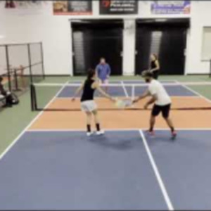 Legends winter classic mixed doubles 4.0 pickleball Gold medal match 1.2