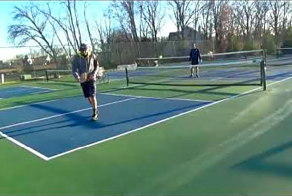 Lake Forest Pickleball Amy and AJ Koller vs Kris and Mark