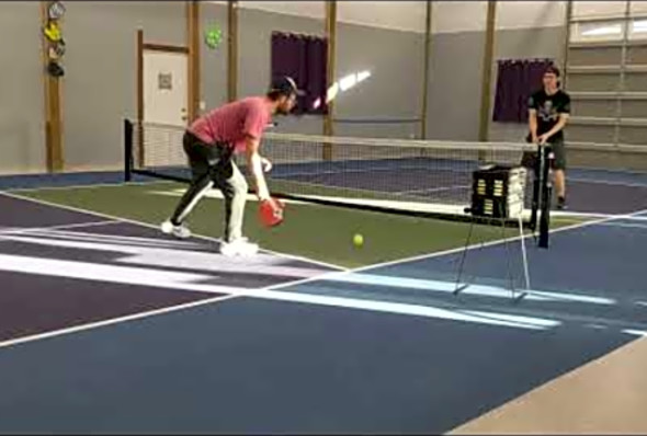 4.0 Pickleball Lesson with a top 20 Pro