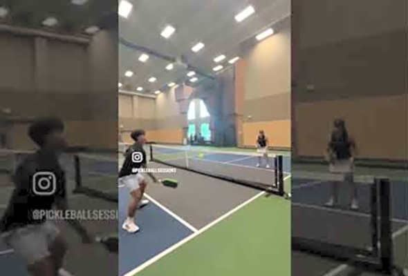Go for it! #pickleball #sports #tennis